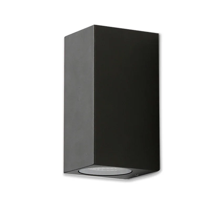 Наружный настенный светильник 10 шт./лот 6 Вт водонепроницаемый IP54 алюминиевый для