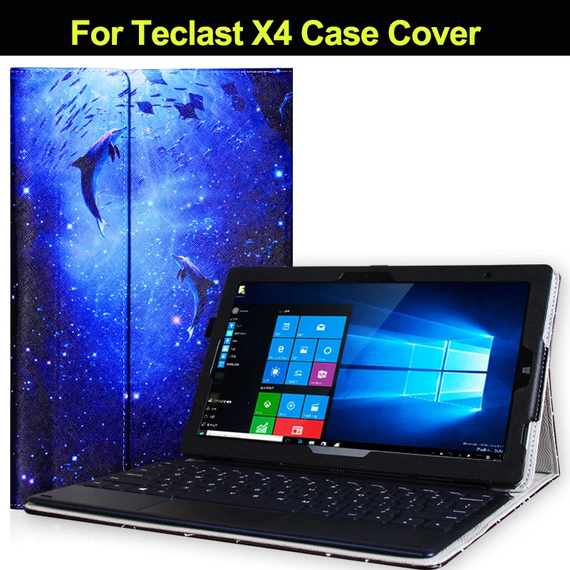 Модный чехол из искусственной кожи для 11 6 дюймов Teclast X4 Tablet PC Win10 Бесплатная