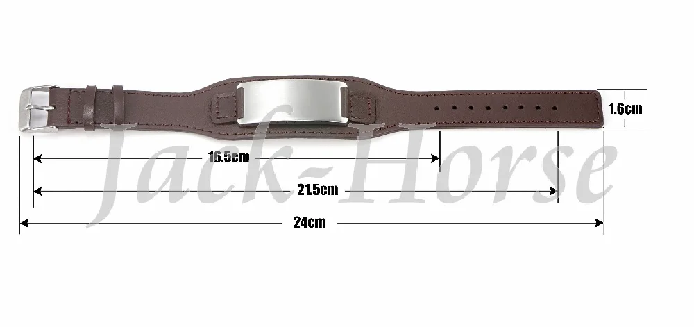 Мужской кожаный браслет из нержавеющей стали|leather bracelet|mens leather cuff braceletleather bracelets |