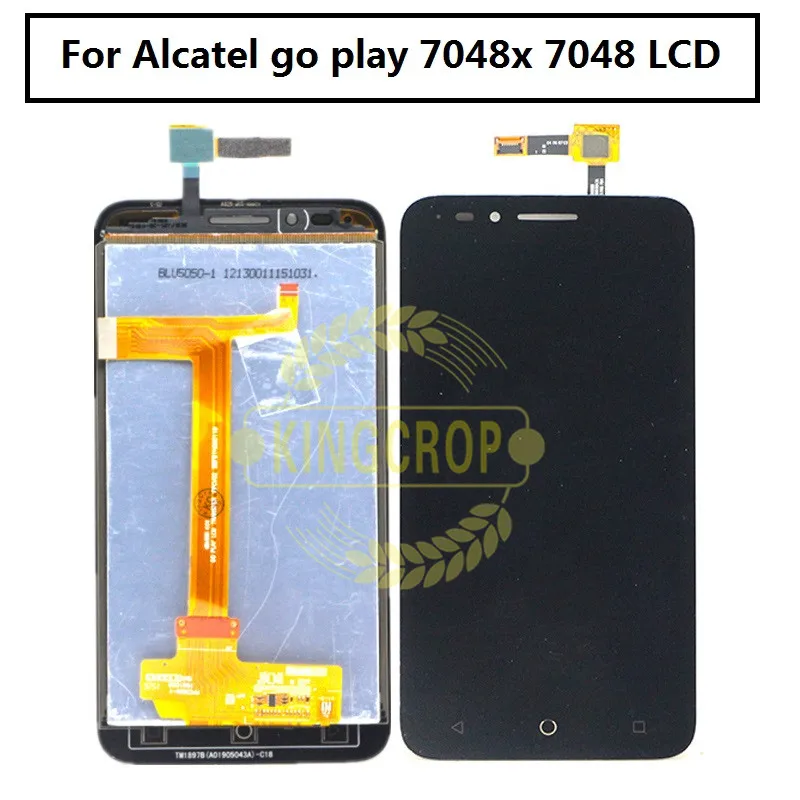 Для Alcatel go play 7048x7048 ЖК-дисплей + сенсорный экран дигитайзер полная сборка Замена