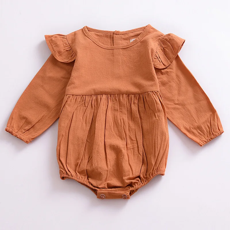 Детский трикотажный комбинезон с длинным рукавом на весну осень|baby clothes|newborn baby