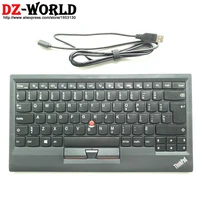 new original for lenovo thinkpad ku 1255 french canadian usb keyboard with trackpoint little red mouse computer laptop 03x8726