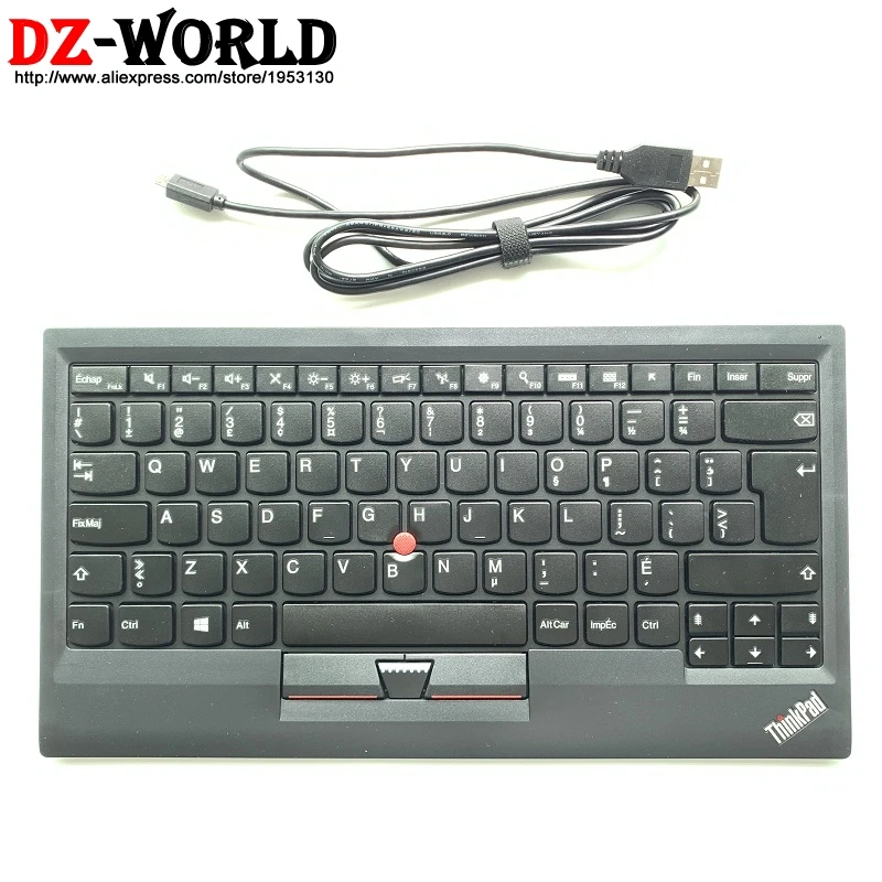 Новая Оригинальная клавиатура для Lenovo Thinkpad KU 1255 французская канадская USB с