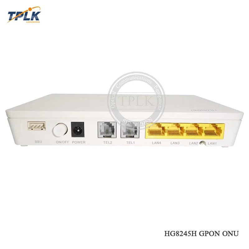 Цена HG8245H Gpon терминал ONU ONT 4GE+ 2 порта+ Подсветка комбо+ WiFi оптический патч-корд интерфейс волоконно-оптический модем английской прошивкой