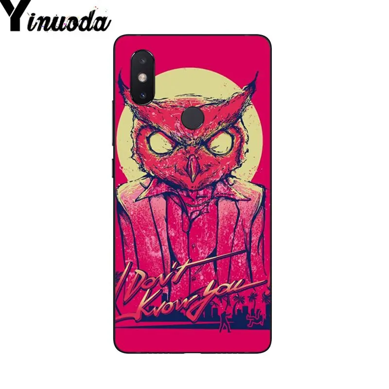 Телефонный чехол Yinuoda Hotline Miami 2 с неверным номером на Steam Owl для Xiaomi Mi 6 Mix2 Mix2S Note3 8 8SE