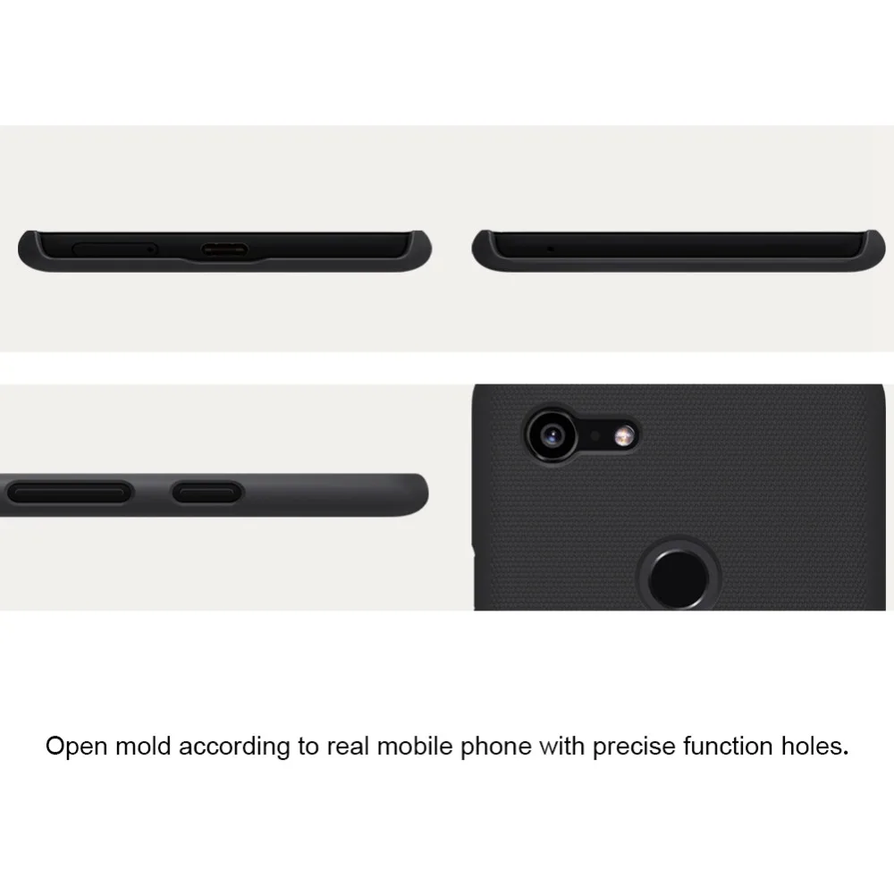 Чехол для Google pixel 3 XL Жесткий 6 дюйма NILLKIN чехол funda coque capa на матовой защитной сумке