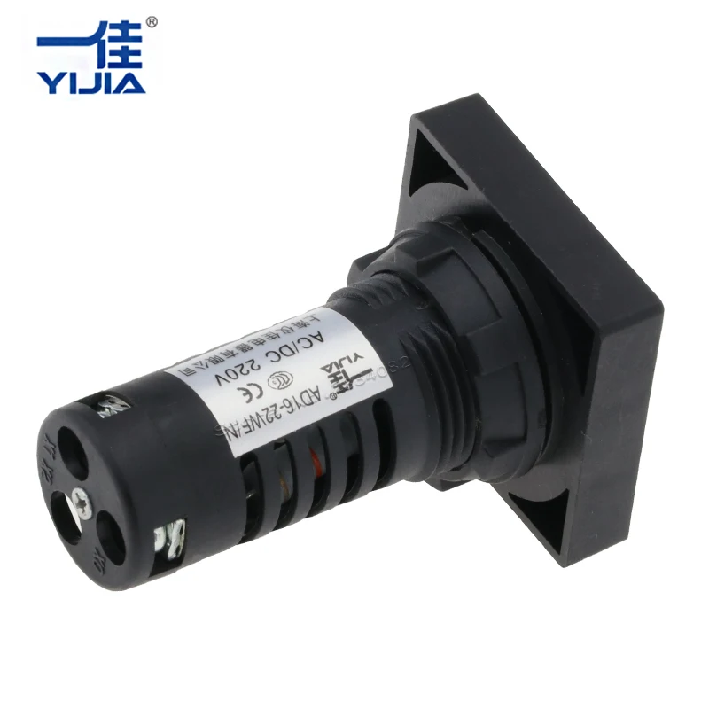 22mm Square Indicator Lights Ground Position Signal Lamp AD16-22WF/N 12V 24V 36V 48V 110V 220V 380V |