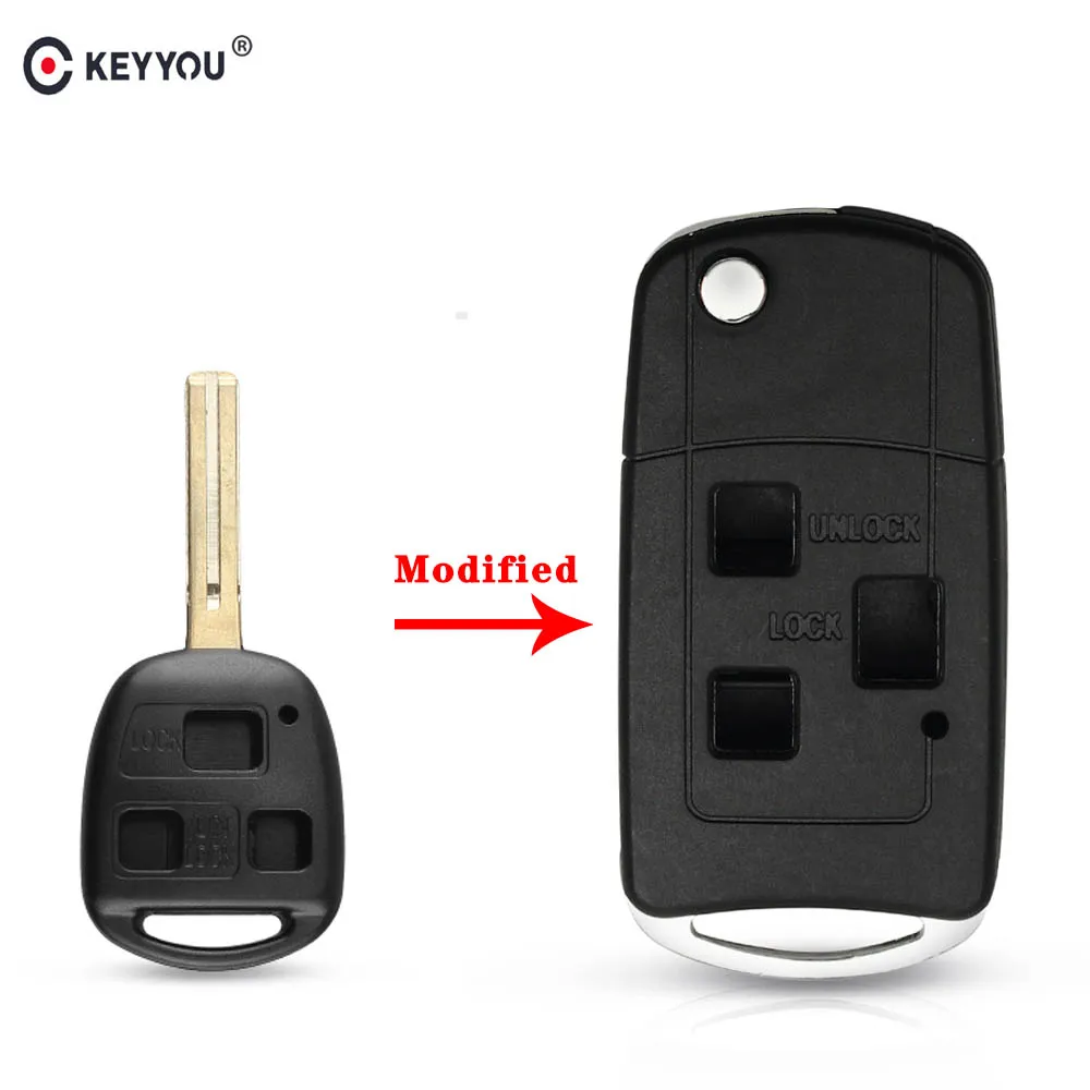 Чехол для ключей KEYYOU Uncut Blade с модифицированным автомобильным пультом
