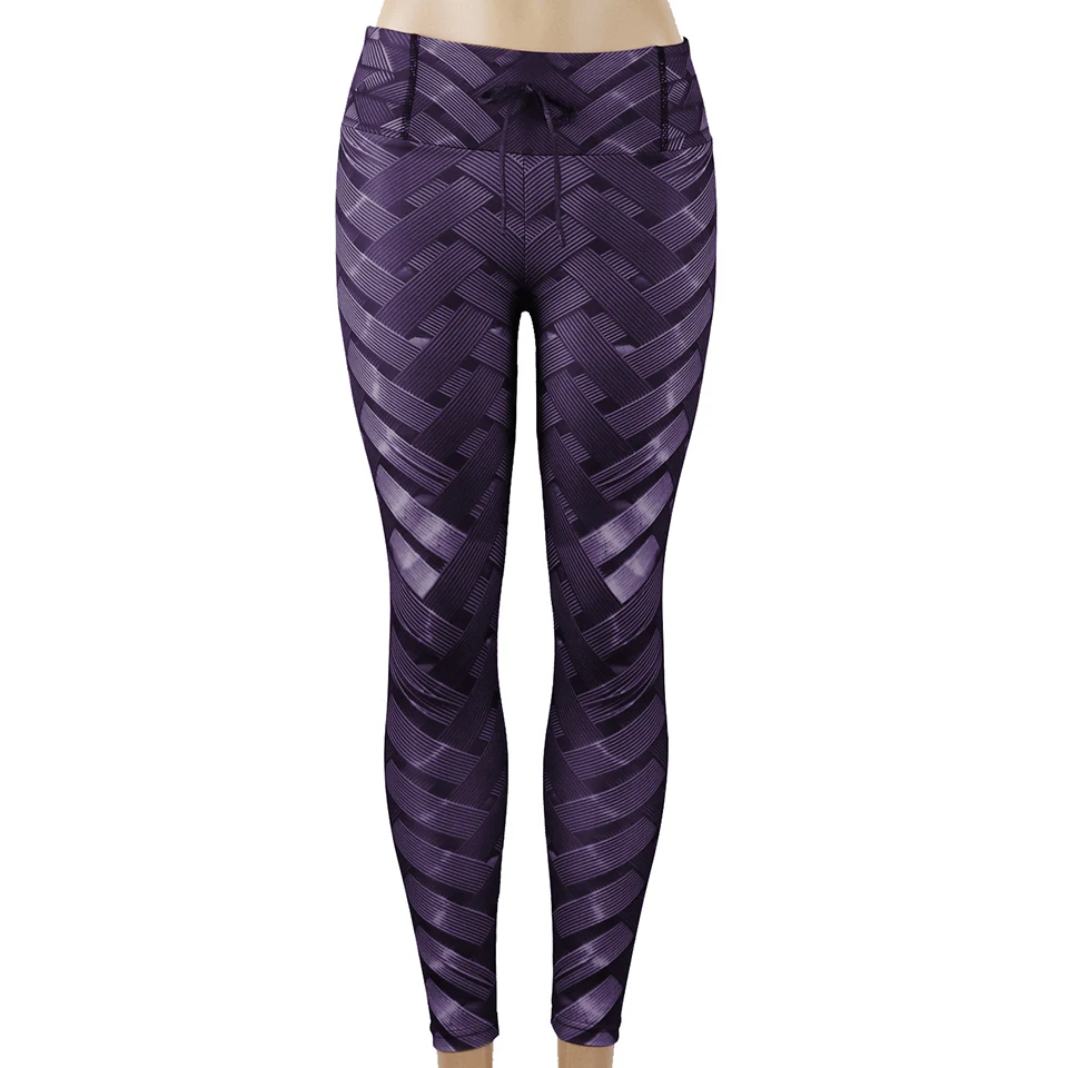 Гимнастические Легинсы 3d печатных Для женщин спортивные тренировочные брюки