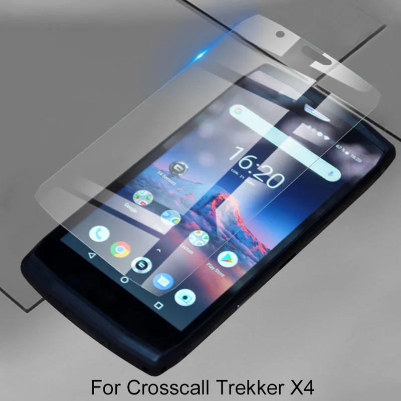 Mcdark 2.5D с уровнем твердости 9H закаленное Стекло 5 дюймов для Crosscall Trekker X4 Экран