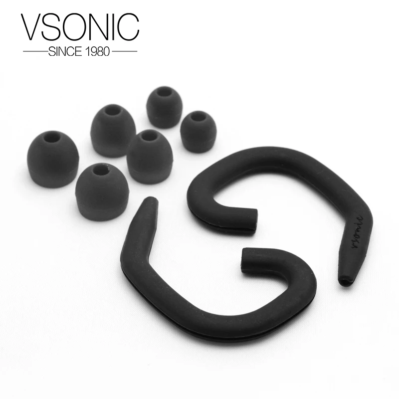 VSONIC Original silicone case and earhook for VSD1S/VSD3S/GR07 Earphones | Электроника