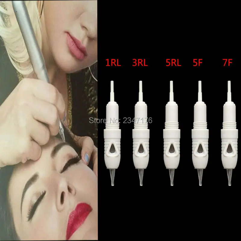 Микро игла одноразовая для перманентного макияжа 300 шт.|permanent makeup machine needle|micro
