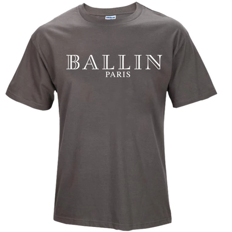 Новые летние модные Мужская одежда с круглым вырезом Ballin Амстердам Графический