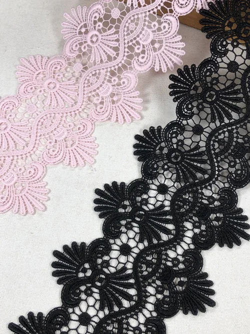 Одежда аксессуары воротники/манжеты/низ/Cheongsam одежды 11 см в ширину черный розовый