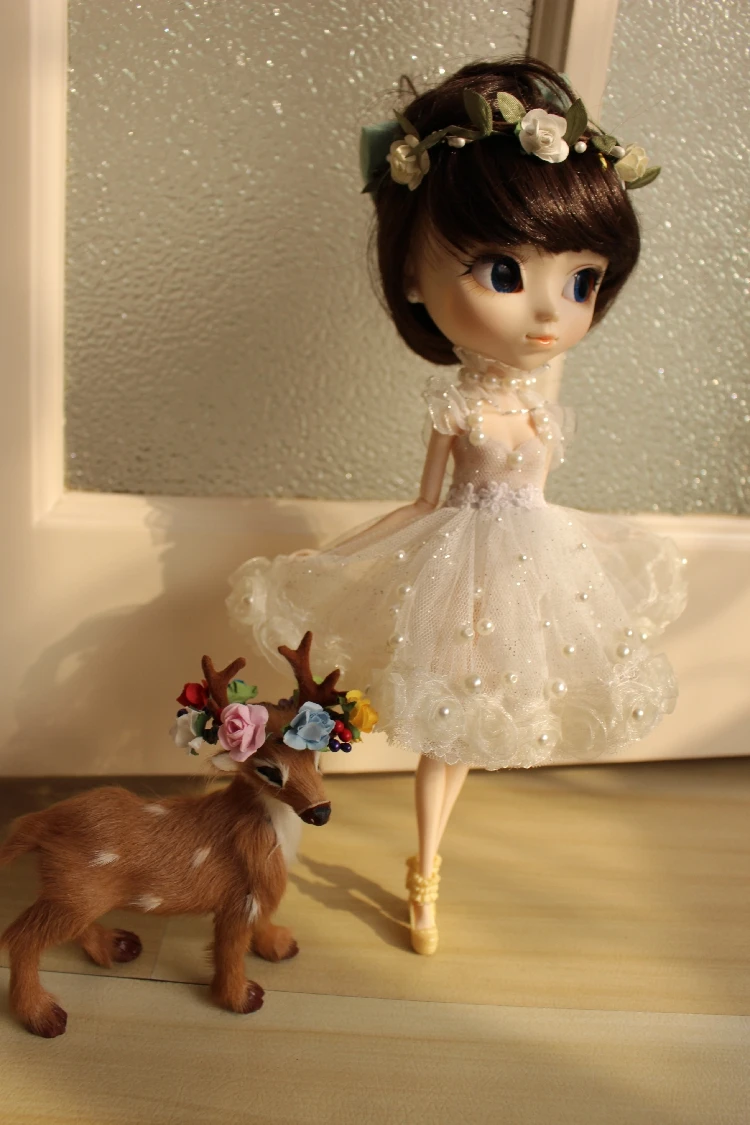 Бесплатная доставка дешевая кукольная одежда ручной работы 100% 3 шт./компл.