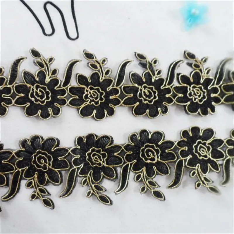 Бесплатная доставка с помощью утюга 4 м цвета: золотистый синий королевская ткань