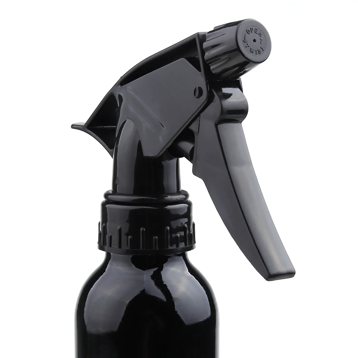 200ml Black Salon Spray Bottles Barber Hair Cutting Atomizer Empty Water Sprayer Bottle Hairstyling Hairdressing Tools | Красота и