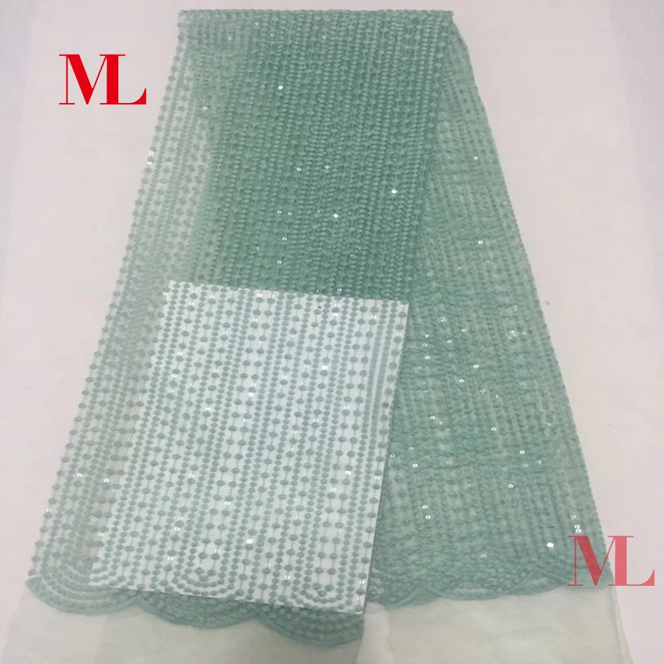 Французские кружева вуаль блестками бисер Стразы 3D Цветочная вышивка кружевной