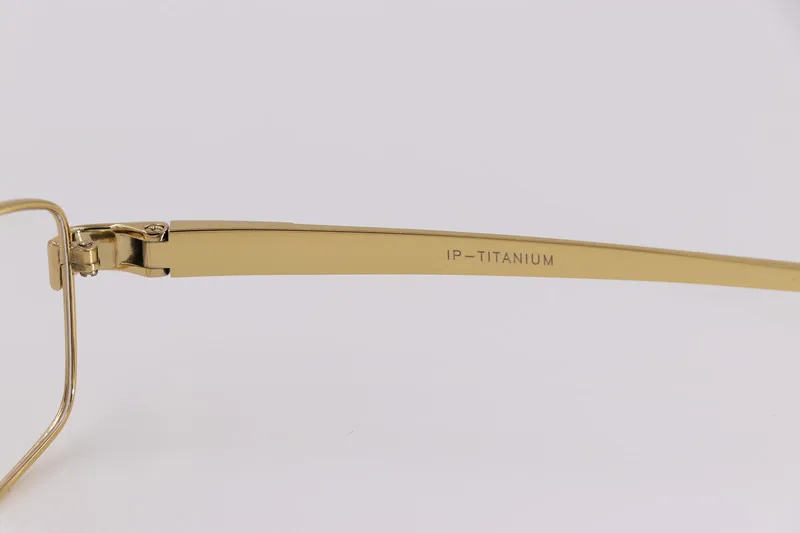 Оправа для очков Мужская из чистого титана брендовая оптическая оправа чтения