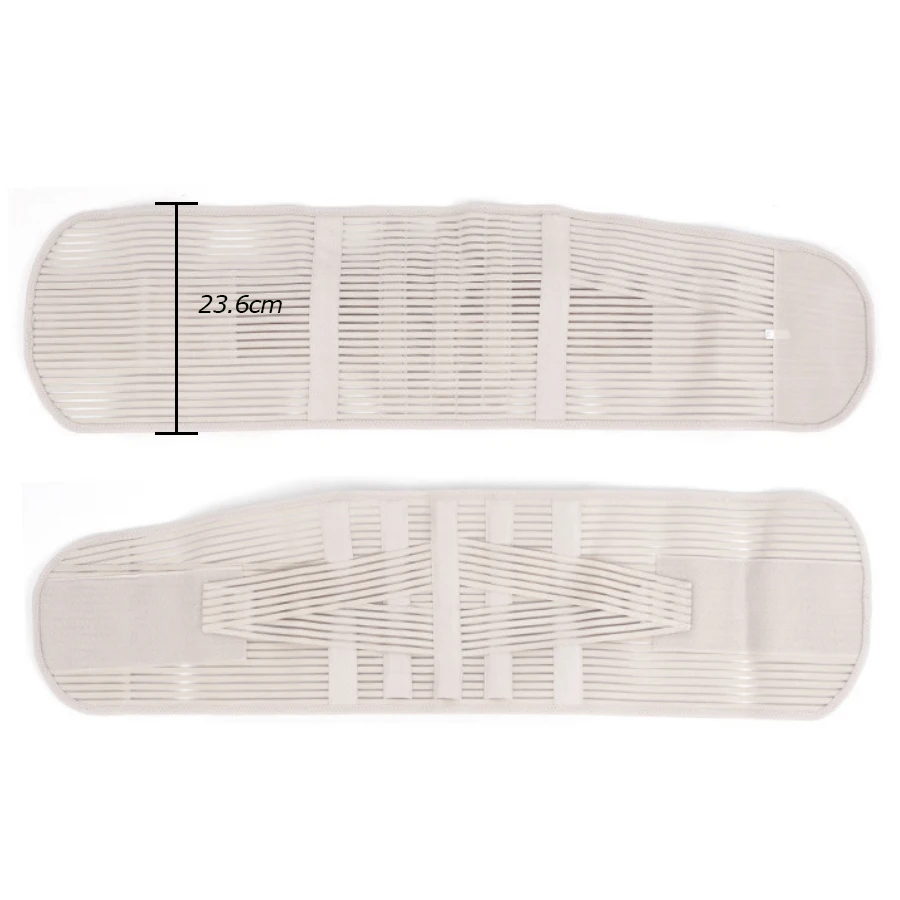 Дышащий стальной защитный пояс для талии медицинский фиксированный поддерживающий спины и позвоночника