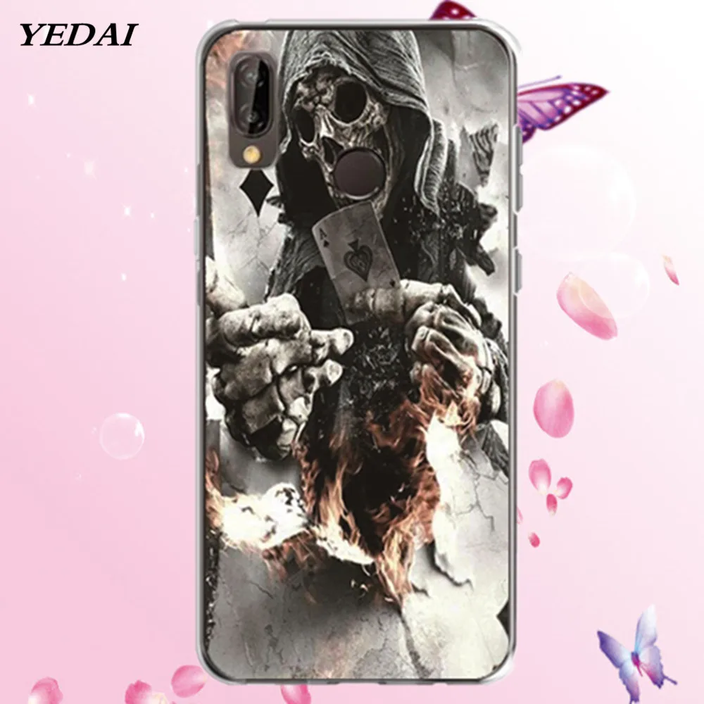 YEDAI Мягкий Силиконовый ТПУ для huawei P20 P8 Lite 2017 честь Y5 премьер Y6 2018 7A 10 9 6C 7X 7C Коврики