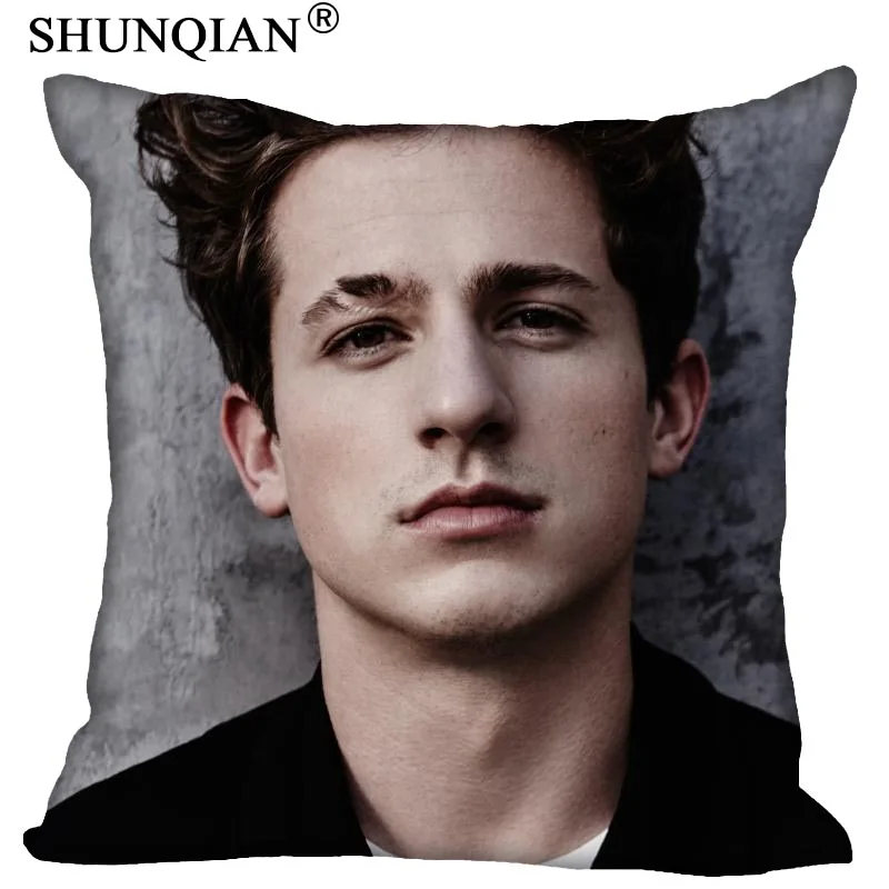 

Custom Pillowcase Charlie Puth Square Zipper Pillow Cover 35X35,45X45,60X60cm(Two Sides) Print Your Pictures Pillow Cases