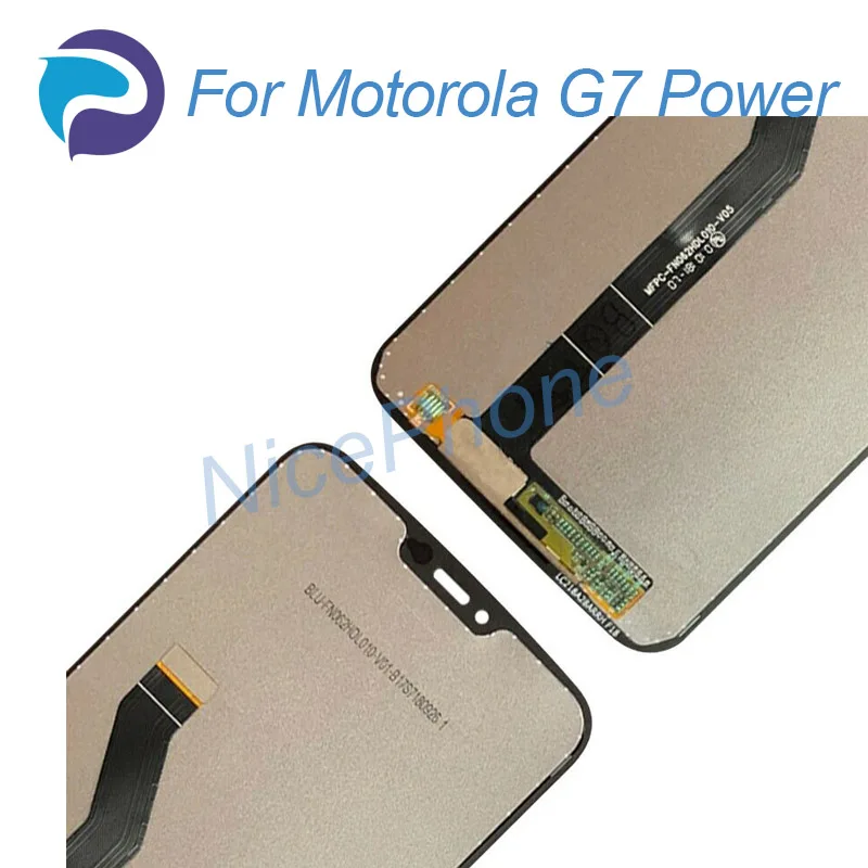 

6.2 Inch For Motorola Moto G7 Power LCD Display Touch screen sensor Panel Digiziter assembly For motorola G7P ower lcd