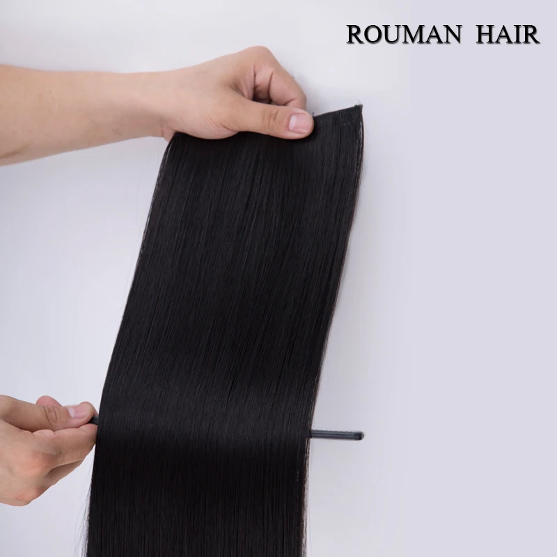 Европейских и Американских внешней торговли наращивание волос кусок пять клипов