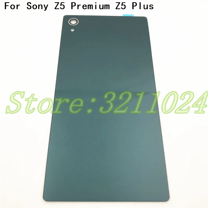 Задняя крышка чехол для Sony Xperia Z5 Premium Plus E6883 стеклянная батарея Корпус задняя