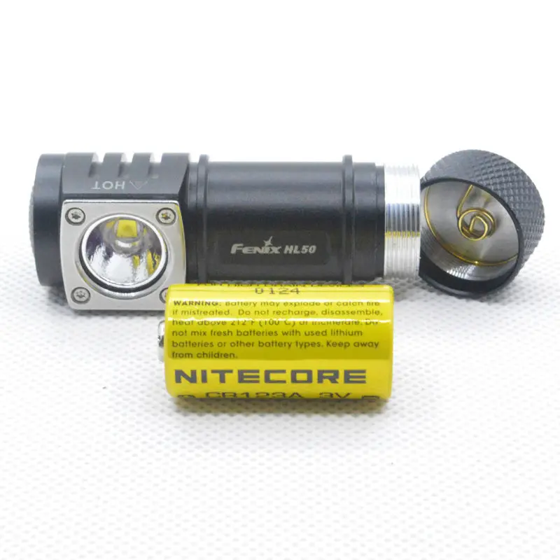 Новый Fenix HL50 налобный фонарь 3 режима сильный Многоцелевой Бесплатная доставка CREE