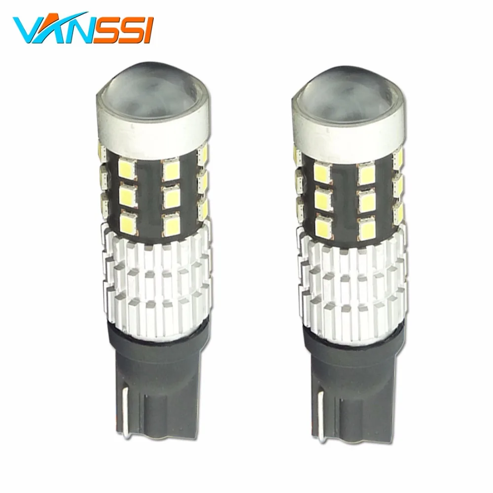 VANSSI Супер яркий 6000 К белый T10 194 168 W5W T15 T16 921 912 светодио дный лампочки 1200 люмен 1020