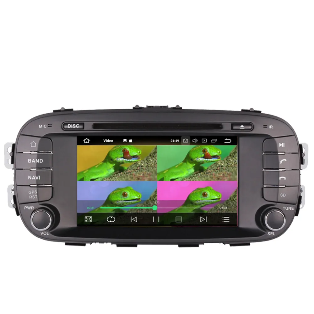 4GB RAM Android 8.0 Octa Core Car Radio Stereo DVD Multimedia Player For Kia Soul 2014- GPS Navigation Bluetooth Head Unit | Автомобили и