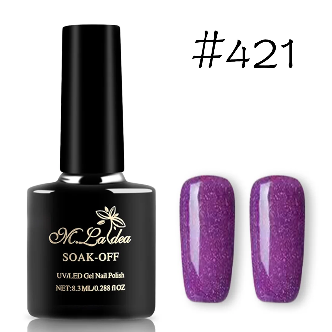 21 Glitter nail polish multicolor fast drying nail polish semi-permanent nail polish solid color Poland 8ml gel varnish polishing - Цвет: 21