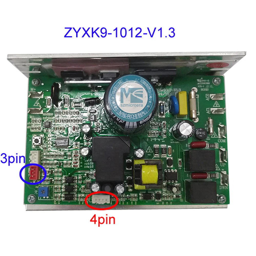 Двигатель беговой дорожки монтажная плата контроллера ZYXK9-1012-V1.3 для общего