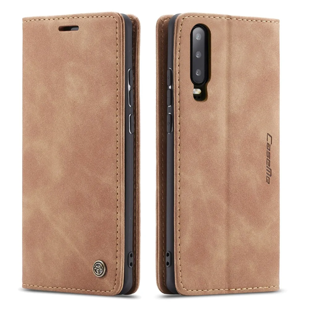 Чехол-книжка для Huawei P30 кожаный с магнитной застежкой мобильный телефон |