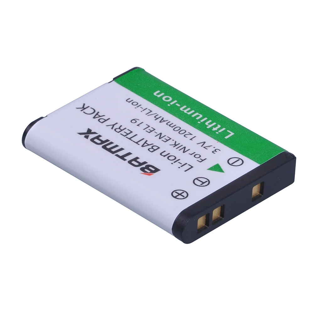 Аккумуляторная батарея для Nikon Coolpix S3100 S3200 S3300 S4100 S4200 S4300 S4400 S6500 1 шт.|battery for nikon|en