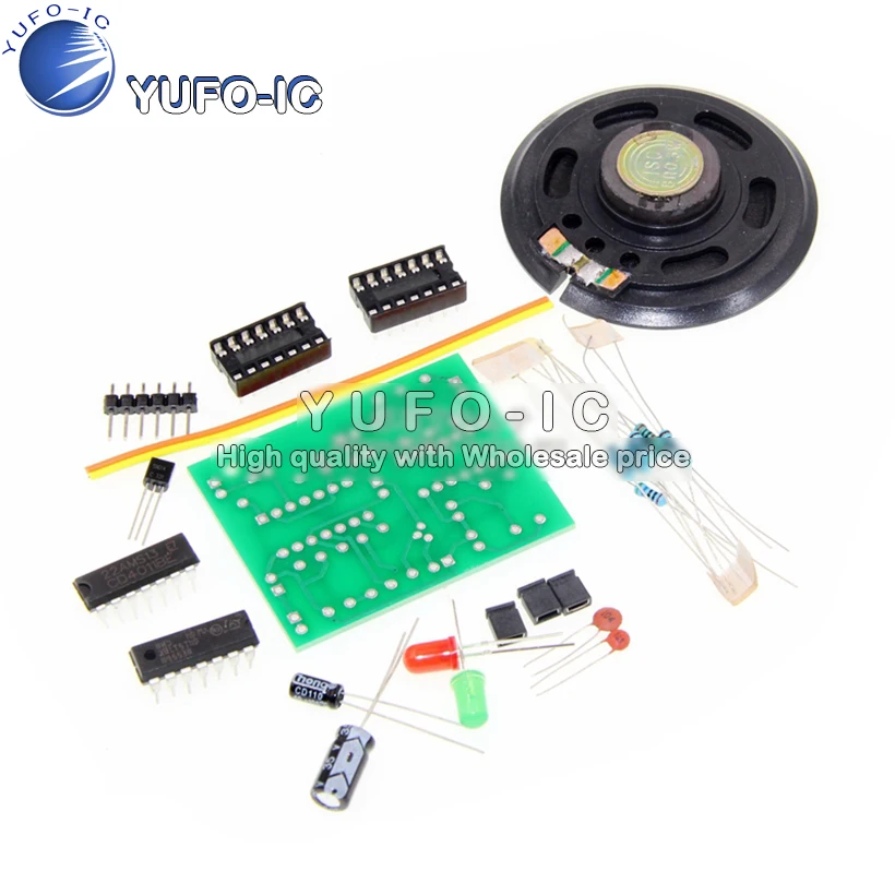 Комплект противоугонной сигнализации на два канала 120 звуковых сигналов для