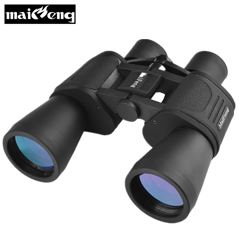 Maifeng 20x50 Professional Binoculars HD Large Eyepiece Easy to focus Binocular Telescope Lll Night Vison for Hunting noInfrared |