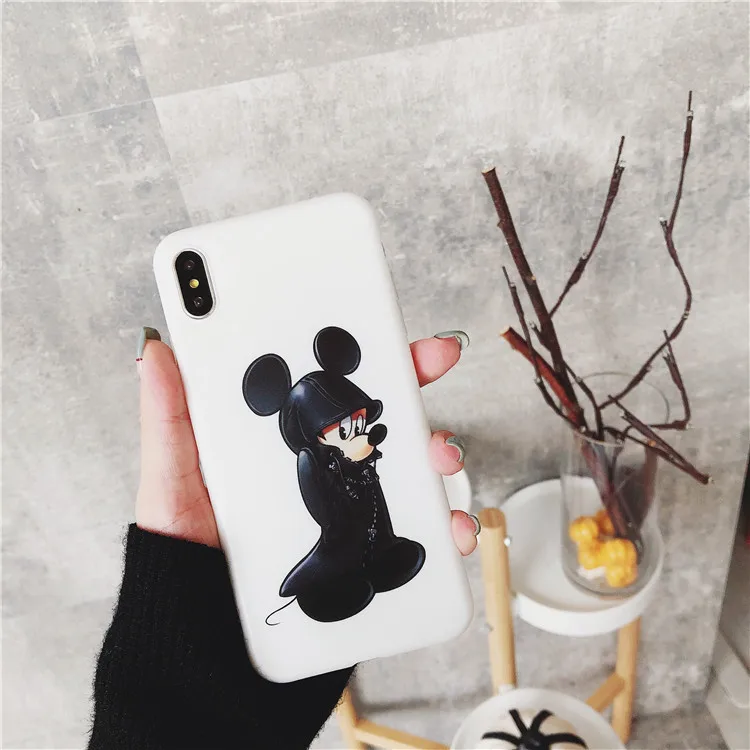 Милый мультяшный чехол Coque Funda для iPhone 7 Puls 6 6S 8 белый мягкий силиконовый X XR XS Max |