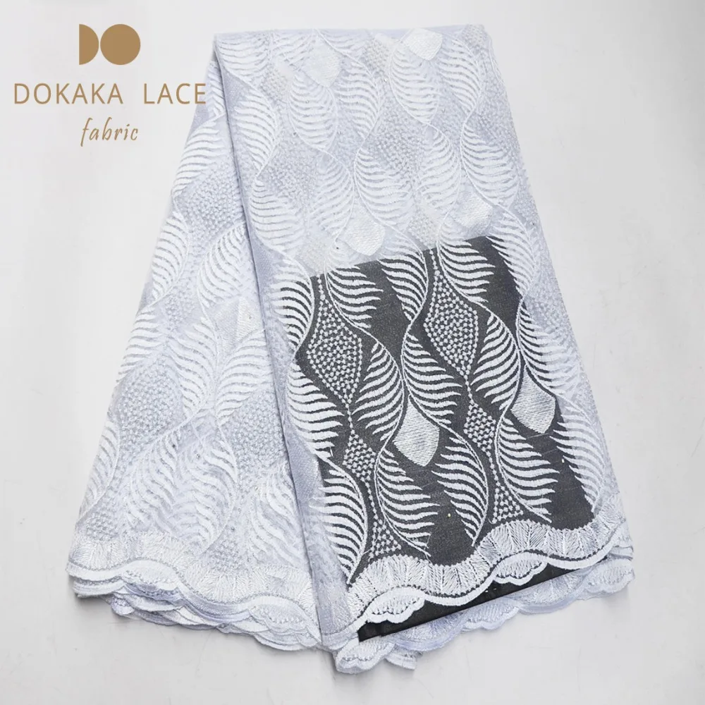 Синий цвет Камни чистая кружевная ткань специальная вышивка гипюр сетка тюль