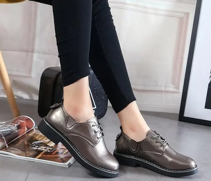 Aleafalling/классические женские ботинки на шнурках изящная простая эластичная обувь