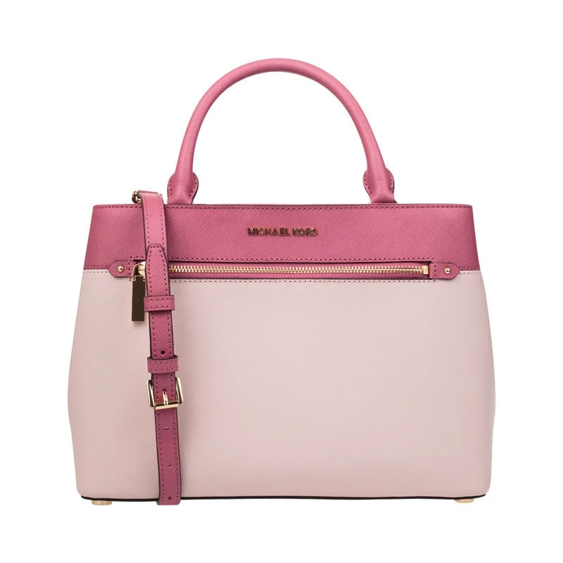 Authentic Original &amp Brand new Michael Kors MK Women's Bag Hailee Brown Leather Satchel Handbag Womens' pou35S8GX2S2L/35S8GX2S2T |