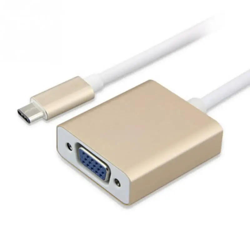 2018 Новый горячий salse Тип-C VGA кабель USB3.1 к HD Дисплей Порты и разъёмы Кабель