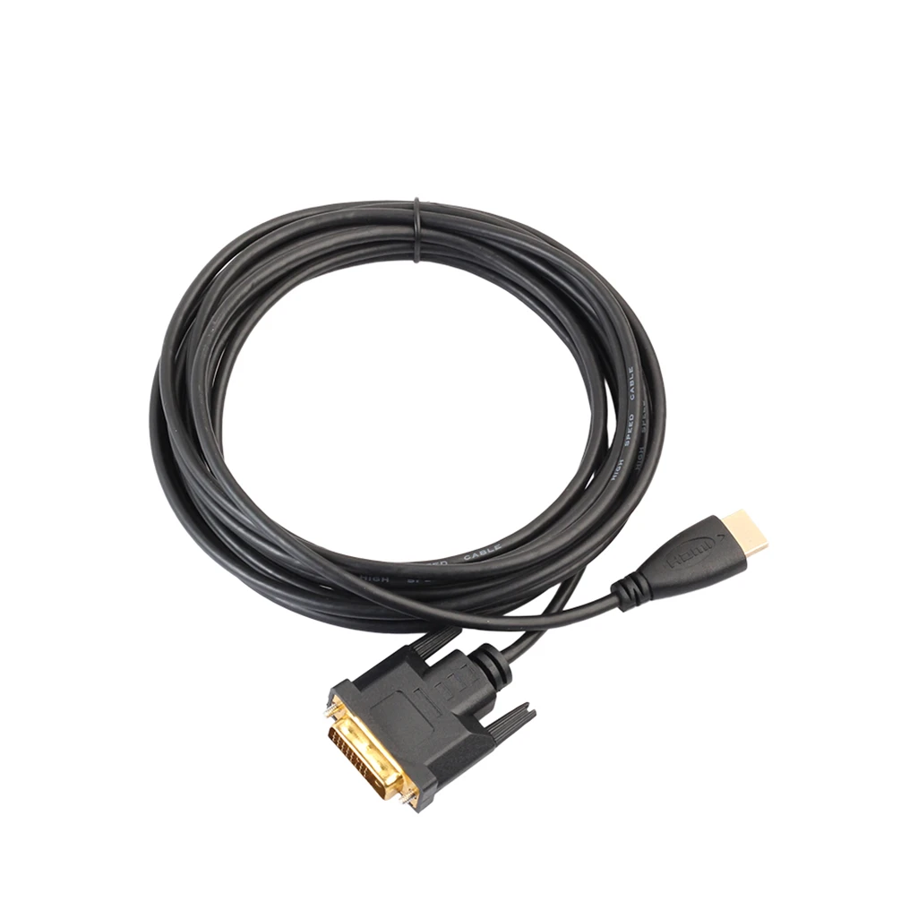 REXLIS 1080 P High speed HDMI/DVI адаптер 24 + 1 pin Позолоченные DVI кабеля HDMI конвертер для HDTV PC xbox