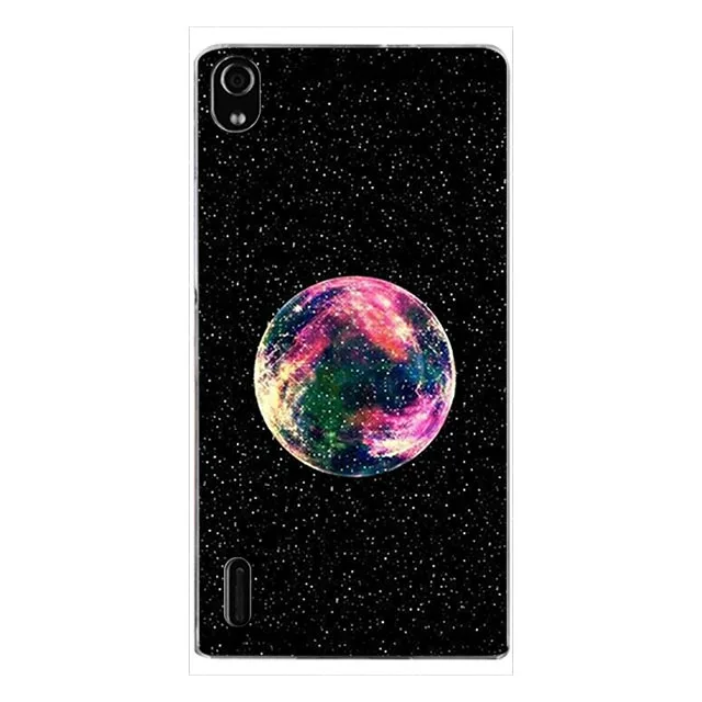 L129 Для huawei Ascend P7 P7-L10 P7-L00 чехол для телефона huawei Ascend P 7 чехол с принтом для huawei Ascend P7-L05 чехол для P7-L11 - Цвет: L129