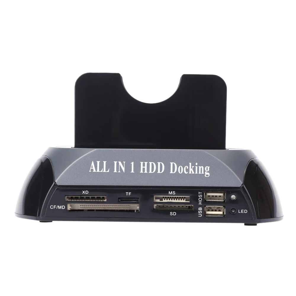 2 5 &quot3 SATA/IDE HDD корпус Док станция Dual Bay жесткий диск док станции e SATA Card Reader