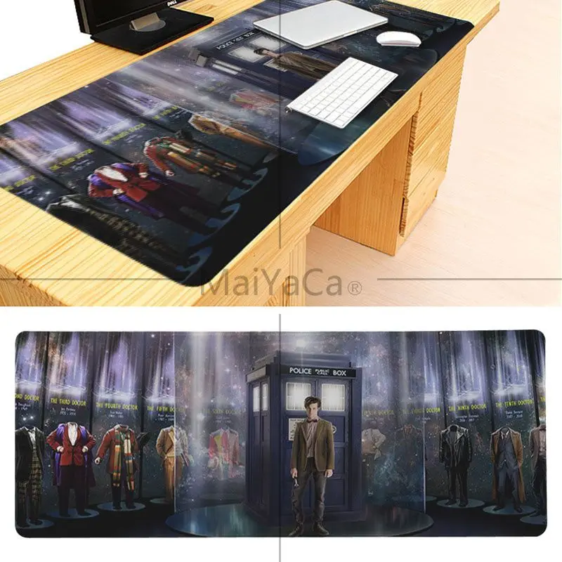 MaiYaCa Подарочный коврик для мальчика Tardis Box Doctor who прочный резиновый мыши с