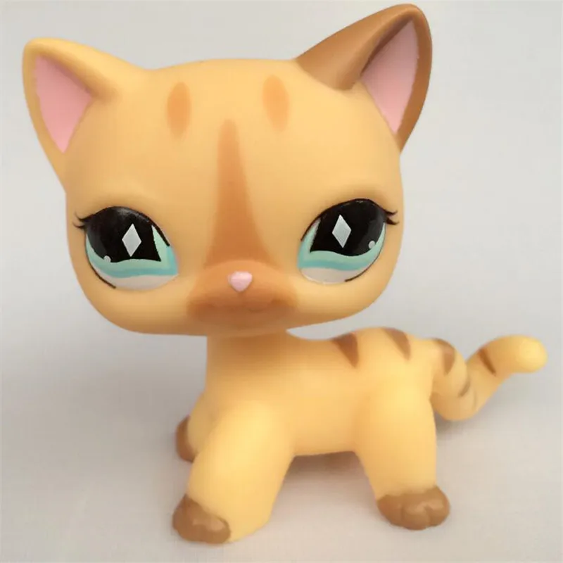 Lps Pet Shop игрушка короткошерстная полоса Кот кокер спаниель Great Dane Lps фигурка классический подарок косплей лучший РЕДКИЙ