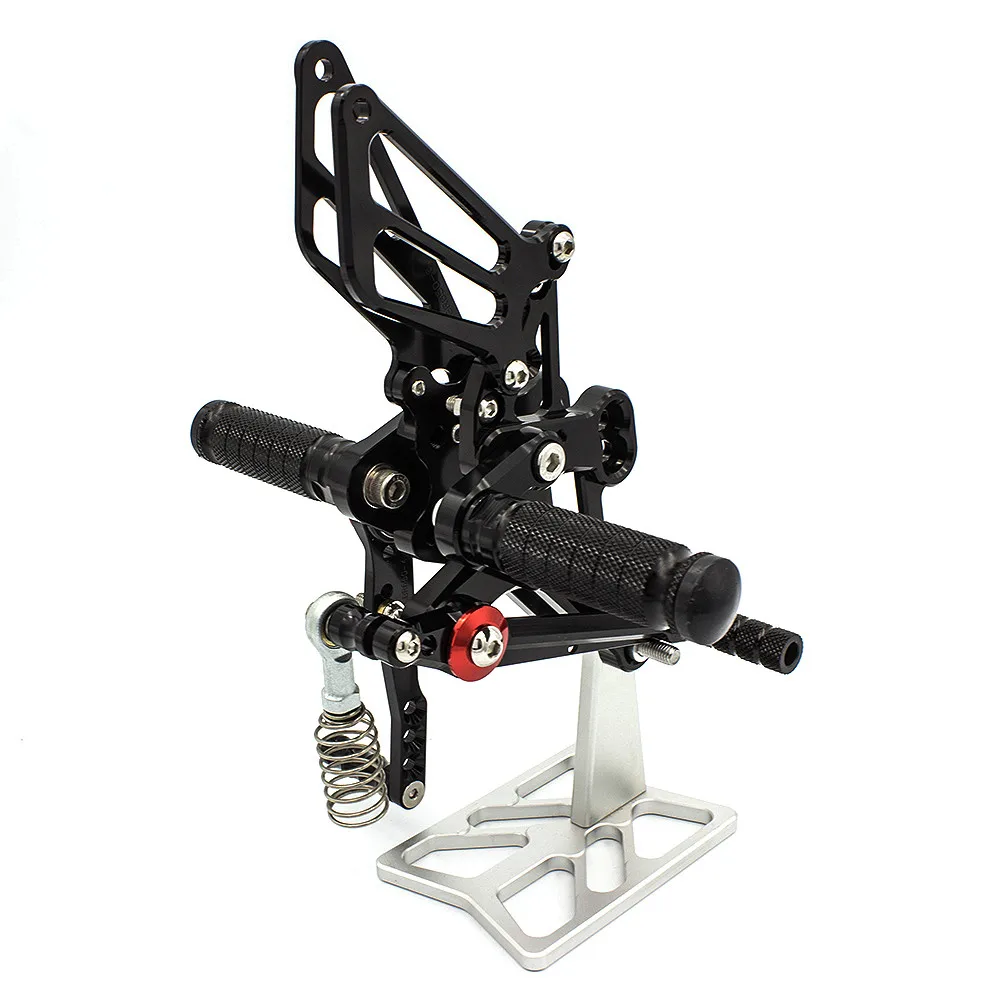 

CNC Aluminum Motorcycle Rear Set Foot Pegs Rest Footpegs Pedals Rearset Footrest For Honda CBR650F CBR 650F 2014 2015 2016 2017