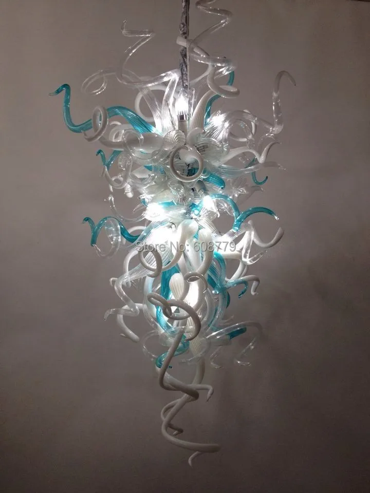 

Free Shipping Hand Blown Glass Vintage Chandelier